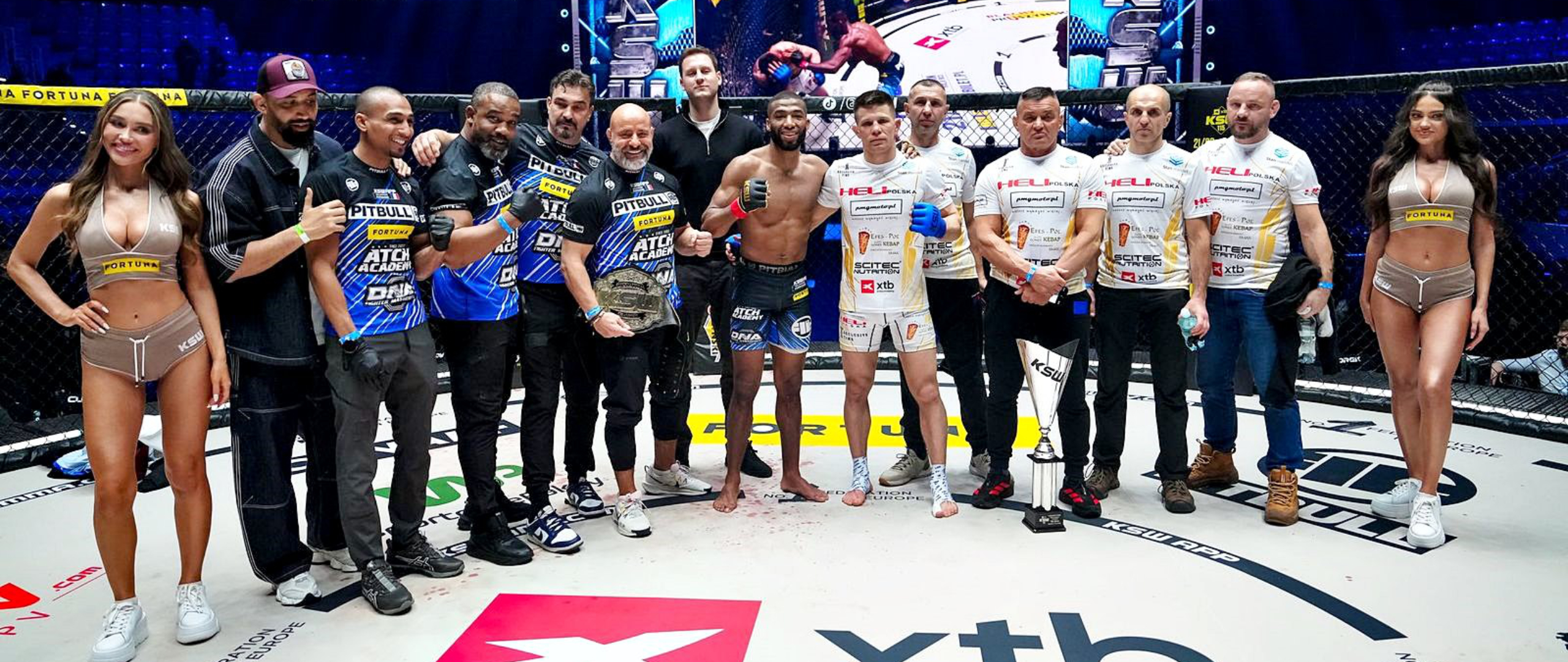 Obrazek główny artykułu: Saladin Parnasse mistrzem XTB KSW!