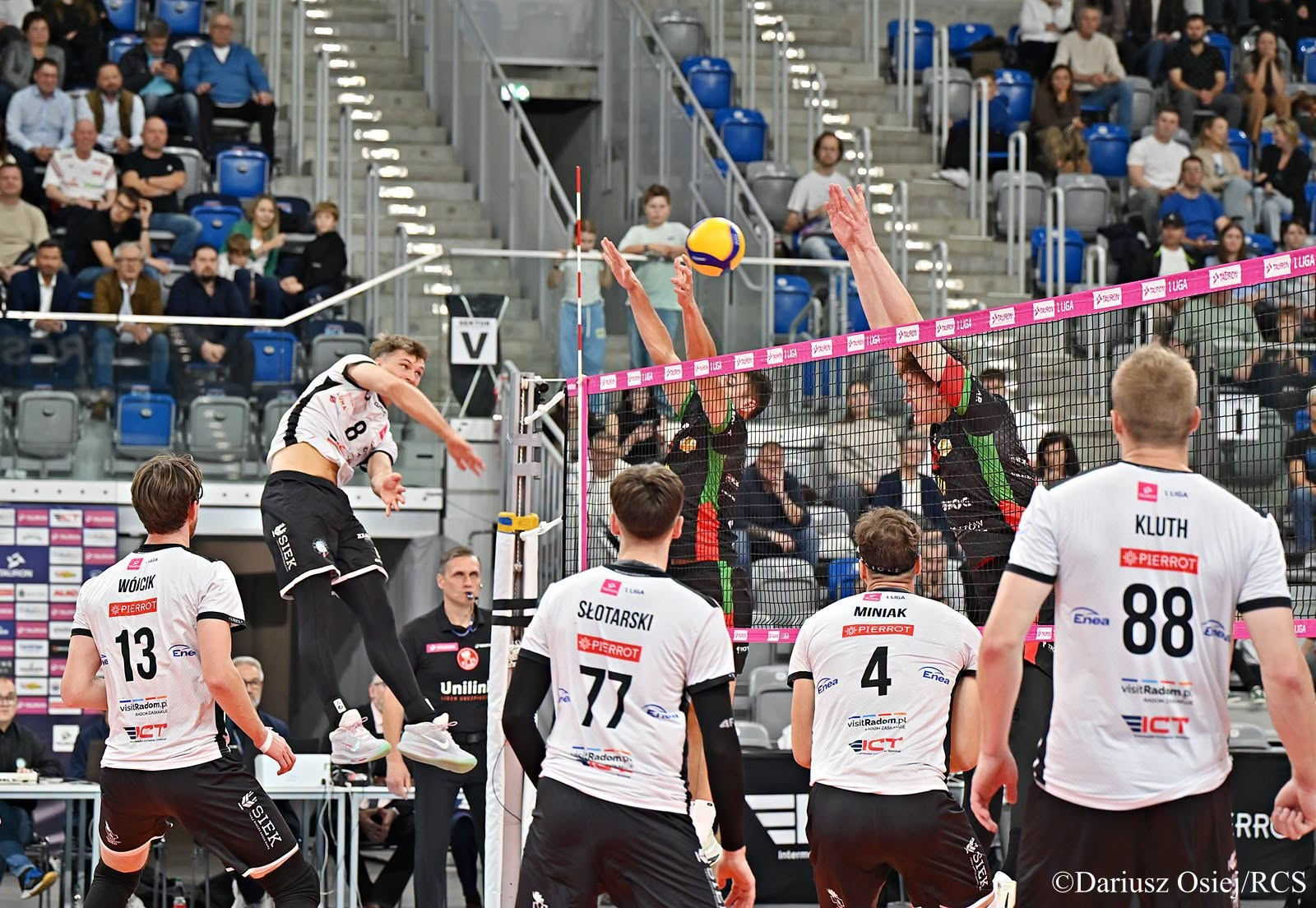 Galeria: Tauron 1. Liga: ICT Pierrot Czarni Radom-Lechia Tomaszów Maz., zdjęcie 6 z 17