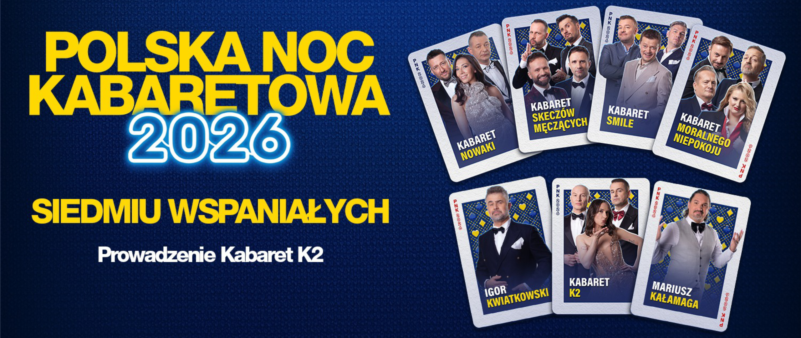 Galeria zdjęć wydarzenia: Polska Noc Kabaretowa 2026, zdjęcie główne