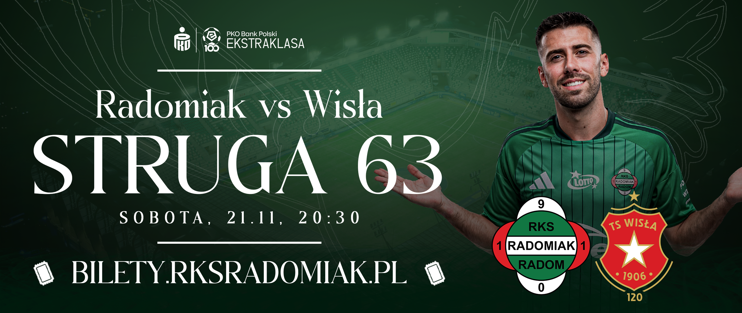 Galeria zdjęć wydarzenia: PKO BP ESA: RKS Radomiak Radom-TS Wisła Kraków, zdjęcie główne